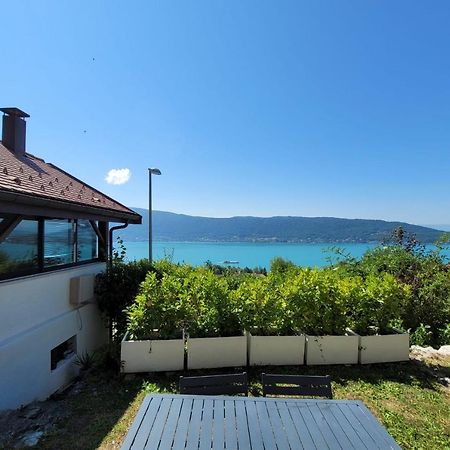 Maisonnette Vue Panoramique Lac D'Annecy Верие-дю-Лак Екстериор снимка